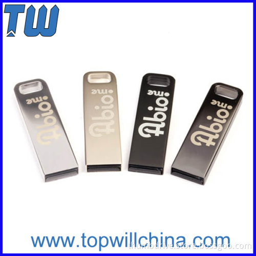 Slim Metal Usb 3.0 Flash Drives Rectangle Design
